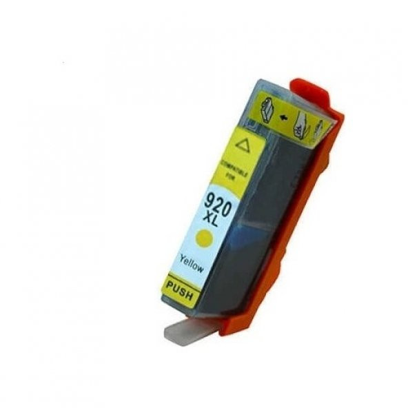 Xplus HP Officejet 7500/7000/6500/6000 920XL Sarı Yüksek Kapasite Muadil Kartuş ürün görseli 1
