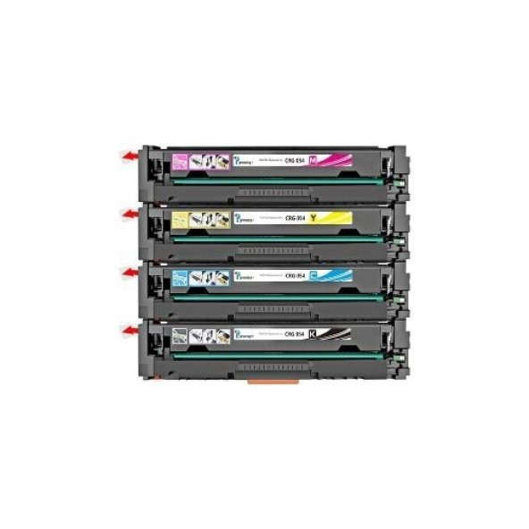 Xplus Hp 125A-CB540A-CB541A-CB542A- CB543A Hp Color Laserjet CP1215 1 Set Muadil Toner 2200 Sayfa Renkli ürün görseli 1