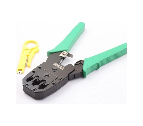 Vcom Network Pensesi Uç Sıkma Pensesi Rj45 Rj11 Rj12 Ağ Pense ürün görseli 1