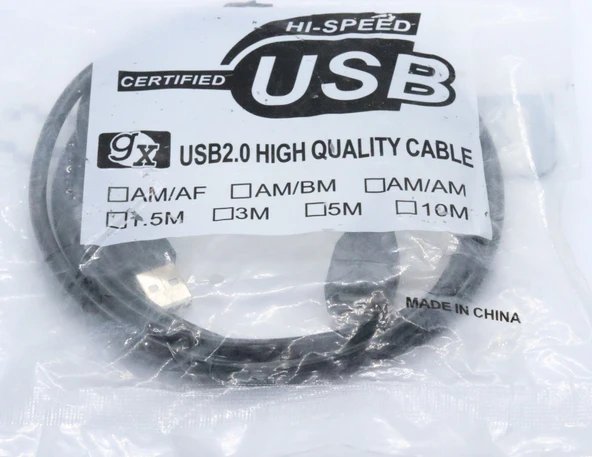 1.5Mt Usb Kablo Dişi-Erkek ürün görseli 1