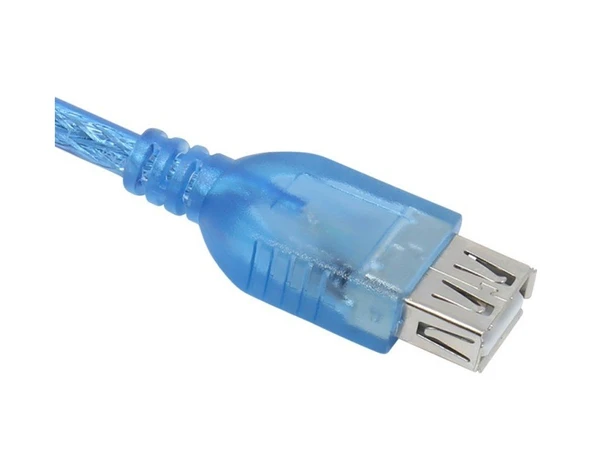 Usb 2.0 Uzatma Kablosu Transparan - 1 5Metre - Resim 3