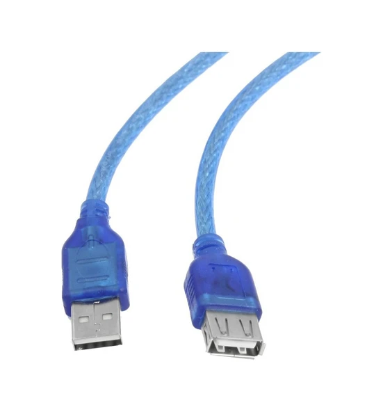 Vcom 2.0 Usb Uzatma Kablosu Mavi 5M ürün görseli 1