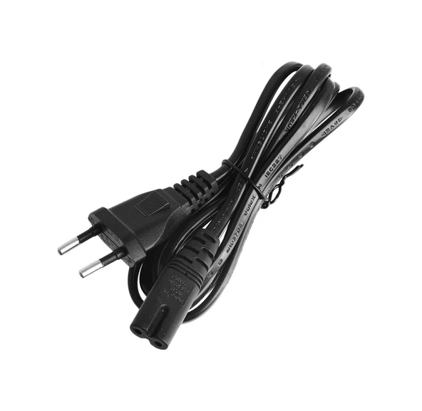 1.5 Metre C8 Teyp Işıldak Fişi Power Güç Kablosu Teyp Fişi 2X0.75 ürün görseli 1