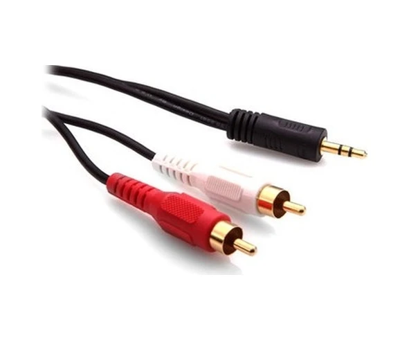 5 Metre 2 Rca Erkek + 3.5 MM St Erkek 5 Metre 1 ürün görseli 1