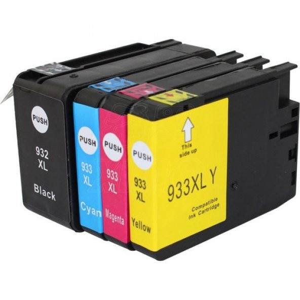 Hp 932XL/HP 933XL Muadil Kartuş Paketi ürün görseli 1