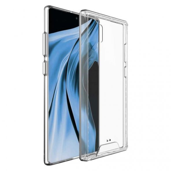 Galaxy Note 10 Plus Kılıf Şeffaf Zırh Tasarım Ultra Koruma Silik ürün görseli 1