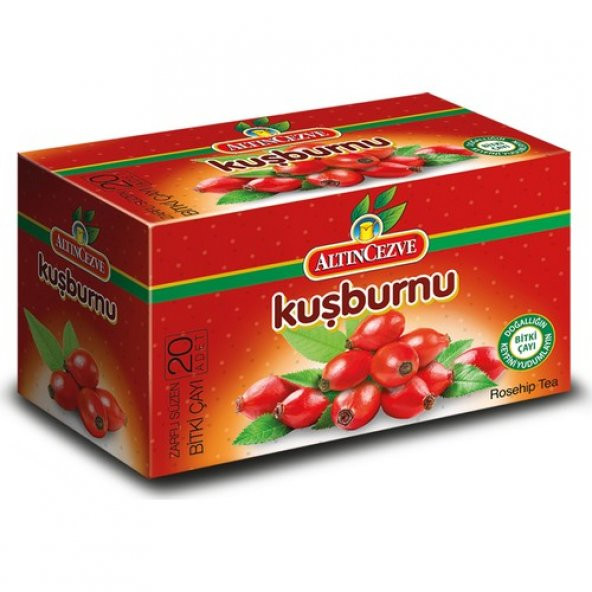 Altıncezve Kuşburnu Bitki Süzen Poşet Çay 20li ürün görseli 1