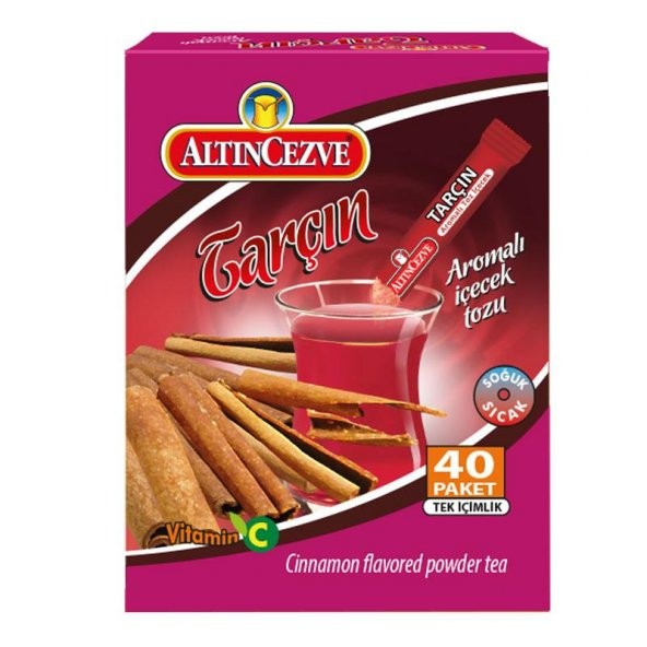 Altıncezve Tarçın Aromalı Tek İçimlik İçecek Tozu 40 x 1.5 gr ürün görseli 1
