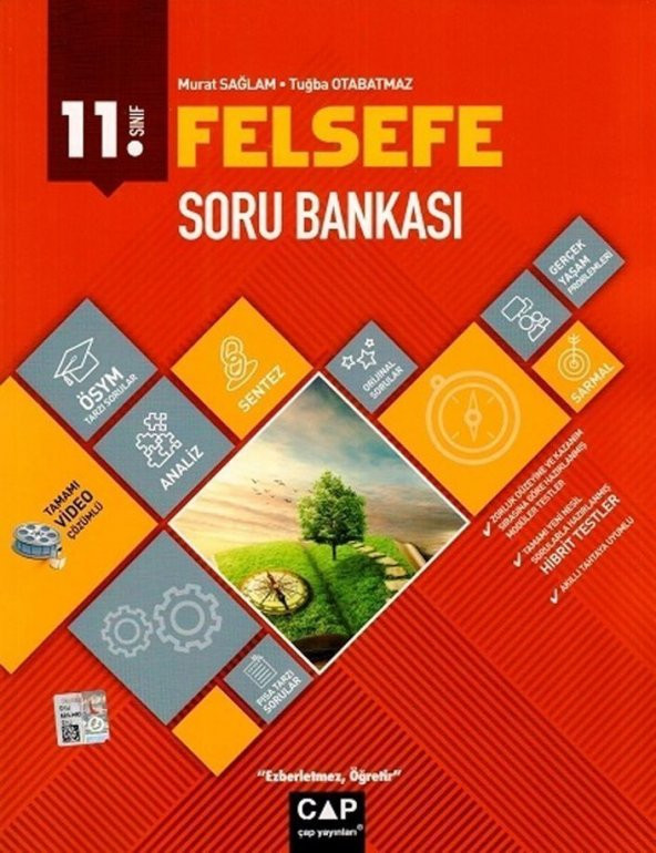 11. Sınıf Anadolu Lisesi Felsefe Soru Bankası Çap Yayınları ürün görseli 1