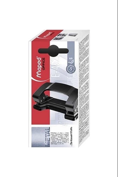 Maped Essential Metal Delgeç 6 Sayfa Kapasiteli 2 Delik Delgeç ürün görseli 1