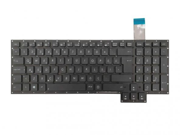 Asus ROG G750Jh G750Jm G750Js G750Jw Notebook Klavye (Siyah TR) nk-kr30611s-285826 ürün görseli 1