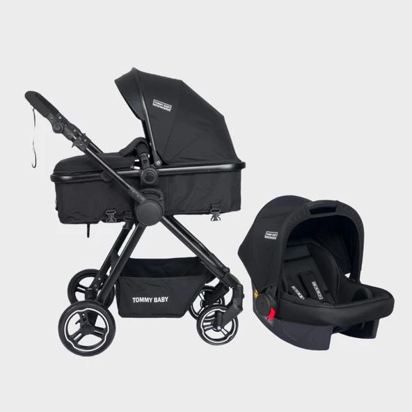 Tommybaby Handy Black New Travel (Seyahat) Sistem Bebek Arabası ürün görseli 1