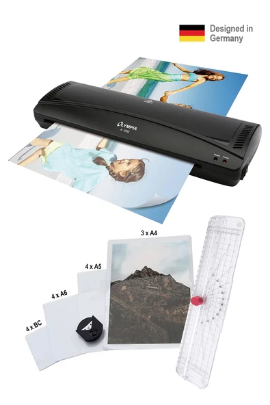 A330s A3 Laminasyon Makinesi 4in1set Ve Hediye 15 Adet PVC Film ürün görseli 1