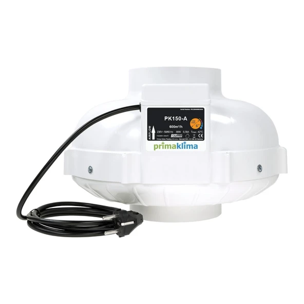 Prima Klima PK150-A Fan 600 m3/h 150 mm ürün görseli 1