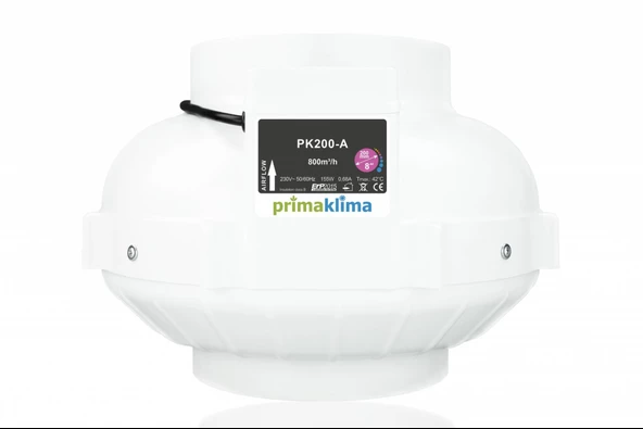 Prima Klima PK200-A Fan 800 m3/h 200 mm ürün görseli 1