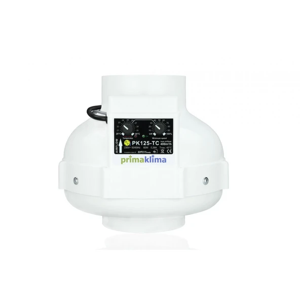 Prima Klima PK125-TC Fan 400 m3/h 125 mm İklim Kontrol ürün görseli 1