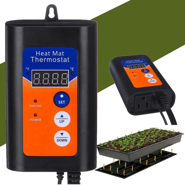 Isıtıcı Matlar için Dijital Kontrol Cihazı 1000 w Led ürün görseli 1