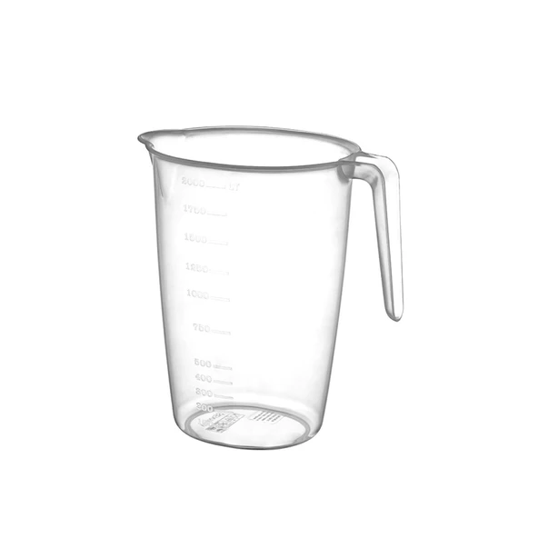 Plastik Ölçek Kap 2 Litre ürün görseli 1