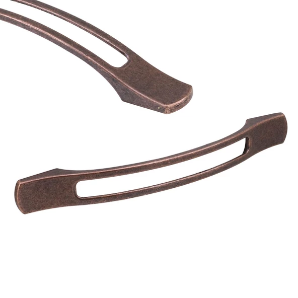 Aslı Eskitme Antik Bakır Metal (128 mm-12.8 cm) Mobilya Mutfak Çekmece Dolap Kulpu Kulbu Kulpları ürün görseli 1