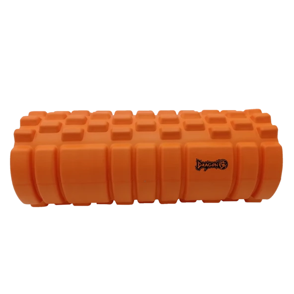 DragonDo Kısa Foam Roller Tırtıklı - Masaj Köpüğü - Turuncu ürün görseli 1