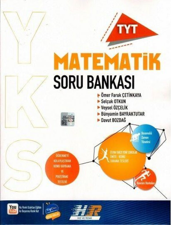 TYT Matematik Soru Bankası Hız ve Renk ürün görseli 1