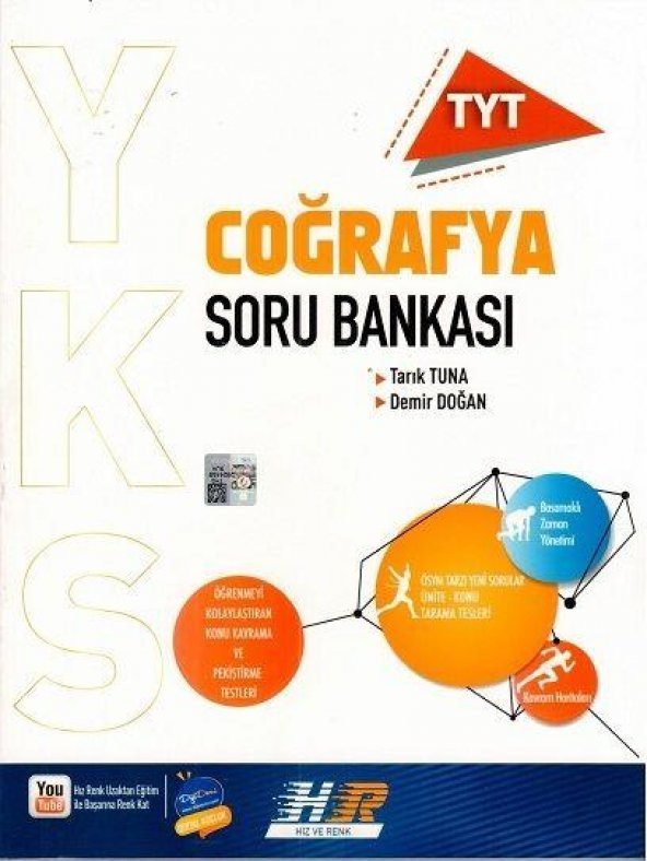 TYT Coğrafya Soru Bankası Hız ve Renk Yayınları ürün görseli 1