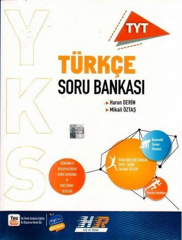 TYT Türkçe Soru Bankası Hız ve Renk Yayınları ürün görseli 1