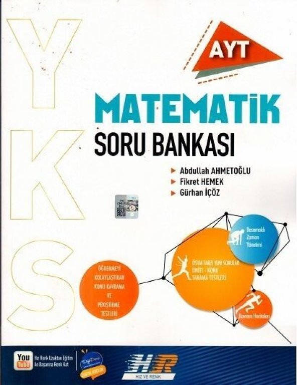 AYT Matematik Soru Bankası Hız ve Renk Yayınları ürün görseli 1