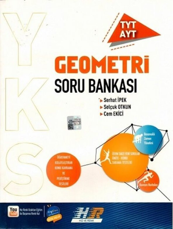 TYT AYT Geometri Soru Bankası Hız ve Renk Yayınları ürün görseli 1