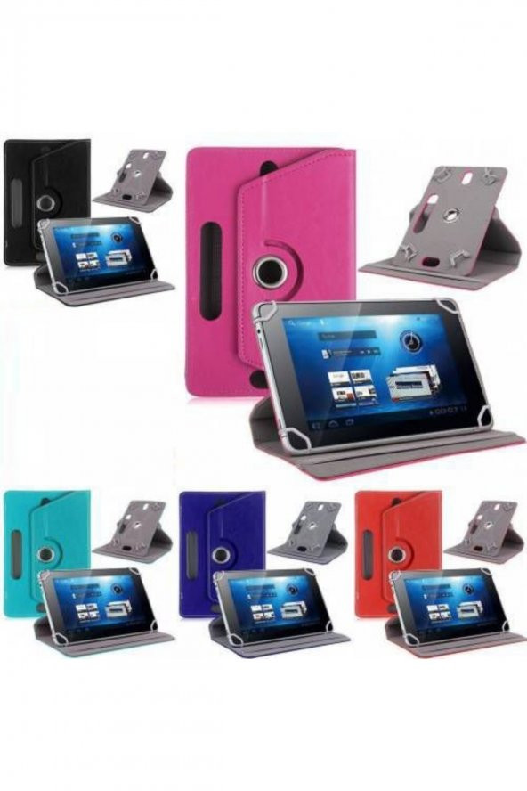 Vorcom S7 Uyumlu Universal Tablet Kılıfı ve Nano Ekran Koruyucu ürün görseli 1
