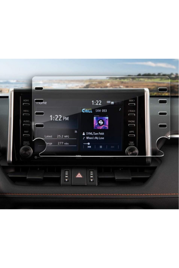 Toyota Corolla 2020 2021 Model 8" Navigasyon Ekran Koruyucu 9H Nano Film ürün görseli 1