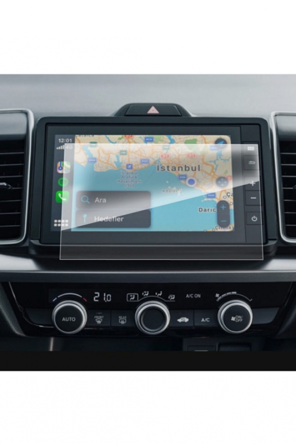 Honda Yeni City Navigasyon Multimedia Teyp Ekran Koruyucu Nano Film ürün görseli 1
