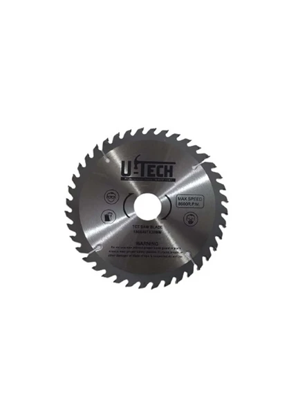 U-TECH 180X40TX30MM ELMASLI SUNTA KESME TESTERESİ ürün görseli 1