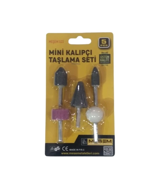 MEŞEM 5 Lİ MİNİ KALIPÇI TAŞLAMA SETİ  522 ürün görseli 1