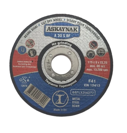 ASKAYNAK 115X3.0X22.23 METAL KESİCİ ürün görseli 1