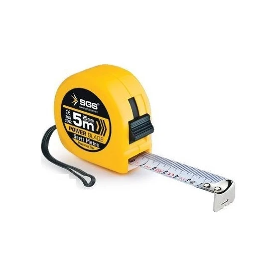 SGS2002 5 MT X 25 MM ŞERİT METRE ürün görseli 1