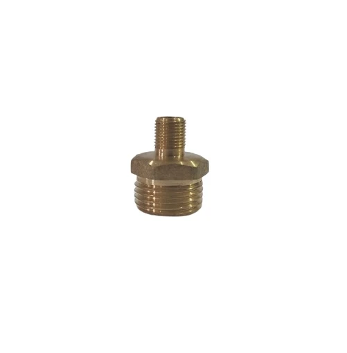 1/2-1/8 SARI - PİRİNÇ ORANTILI NİPEL REDÜKSİYON  SR 057 ürün görseli 1