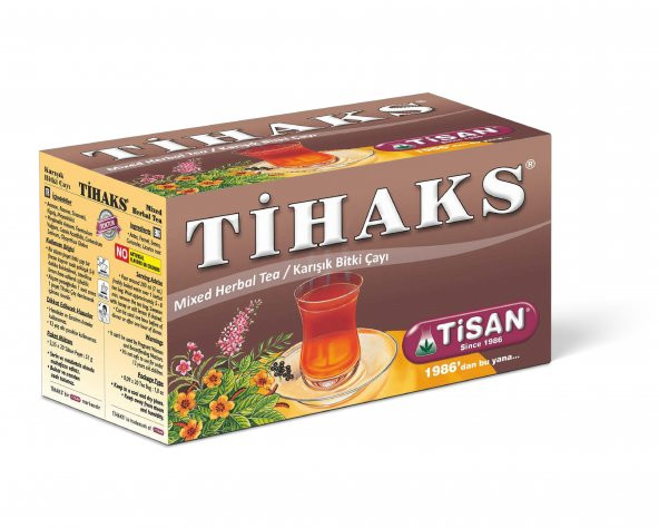 Tisan Tihaks Karışık Bitki Çayı 20 Süzen Poşet ürün görseli 1
