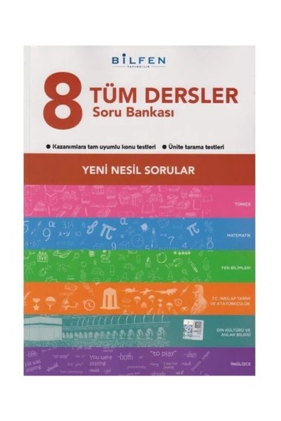 Bilfen Yayınları 8. Sınıf Tüm Dersler Soru Bankası ürün görseli 1