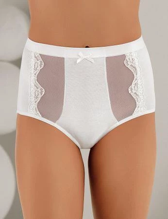 6 lı Paket Şahinler Bayan Dantelli Likralı Bato Külot Slip B3085 ürün görseli 1