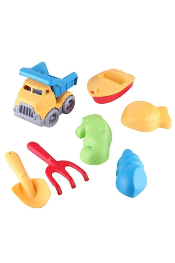 Lets Be Child Fileli Kamyon Ve Plaj Seti - Resim 2