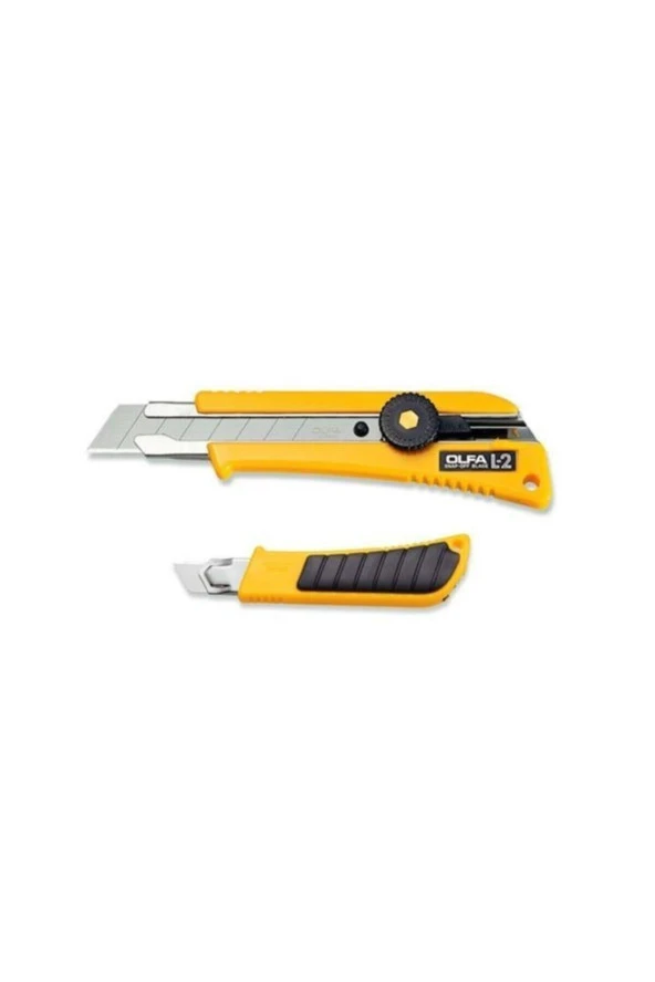 Olfa Maket Bıçağı Geniş Sıkıştırmalı Lastikli L-2 Maket Bıçağı ürün görseli 1