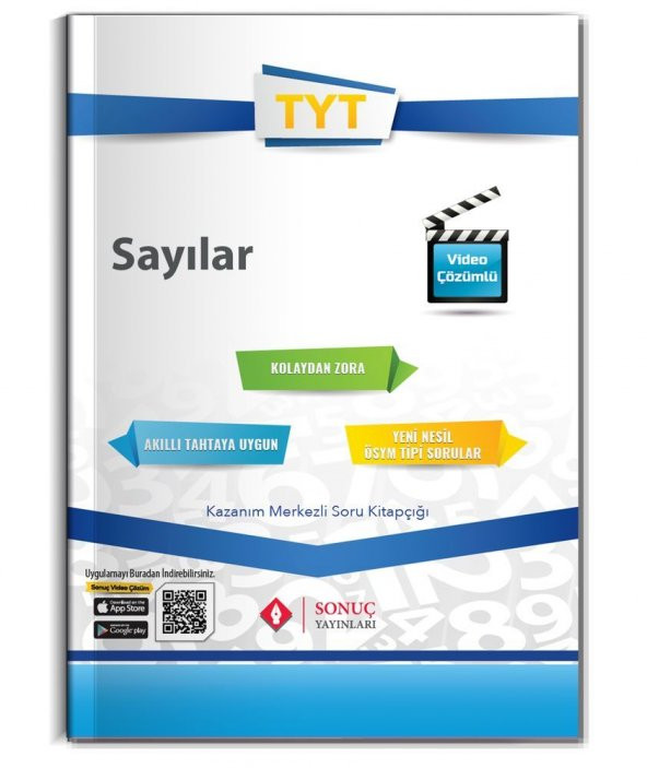 TYT Sayılar Kazanım Merkezli Soru Kitapçığı Sonuç Yayınları ürün görseli 1