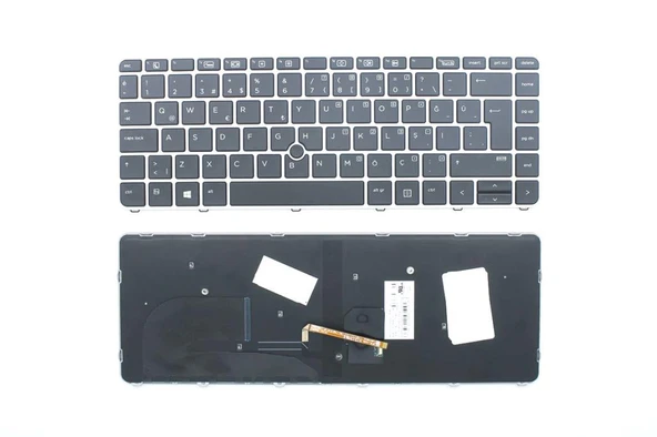 Hp EliteBook 840 G3 Notebook Klavyesi, Laptop Tuş Takımı (Siyah TR) (Işıklı) / KL0009LD ürün görseli 1