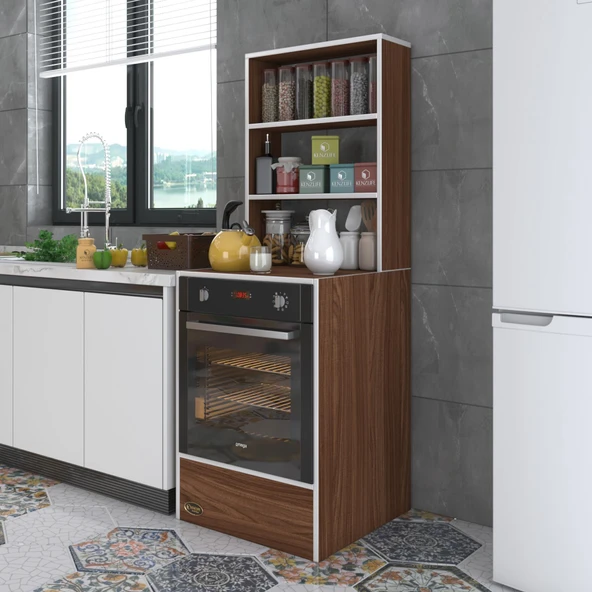 Kenzlife ankastre fırın dolabı esmacan cvz 165*60*56 mutfak eko düz ürün görseli 1