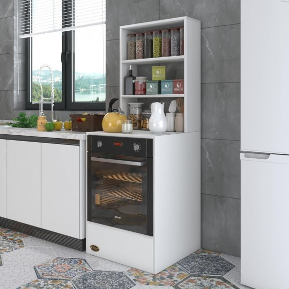 Kenzlife ankastre fırın dolabı esmacan byz 165*60*56 mutfak eko düz ürün görseli 1