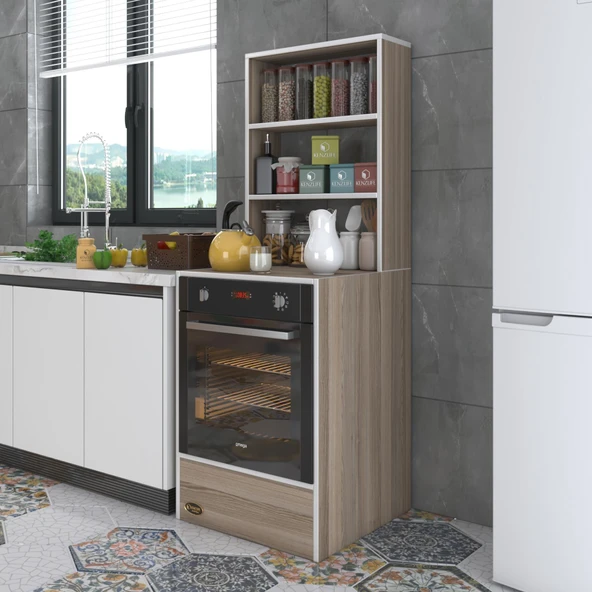 Kenzlife ankastre fırın dolabı esmacan crd 165*60*56 mutfak eko düz ürün görseli 1