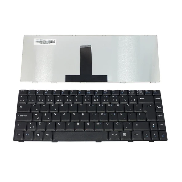 Asus F80, F80C, F80Cr, F80L, F80Q, F80S, F83 Notebook Klavyesi - Siyah TR V020462UK1 ürün görseli 1