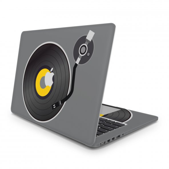 Sticker Master Retro Vinyl Record Player  For Apple iMac 27-inch with Retina 5K display 2017 A1419 ürün görseli 1