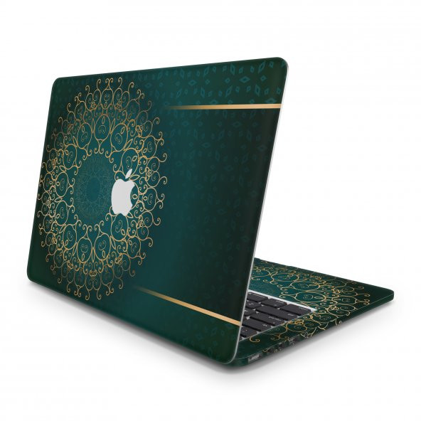 Sticker Master Golden Arabesque Arabis Style islamic For Apple MacBook Pro 13 M1 2020 A2338 ürün görseli 1